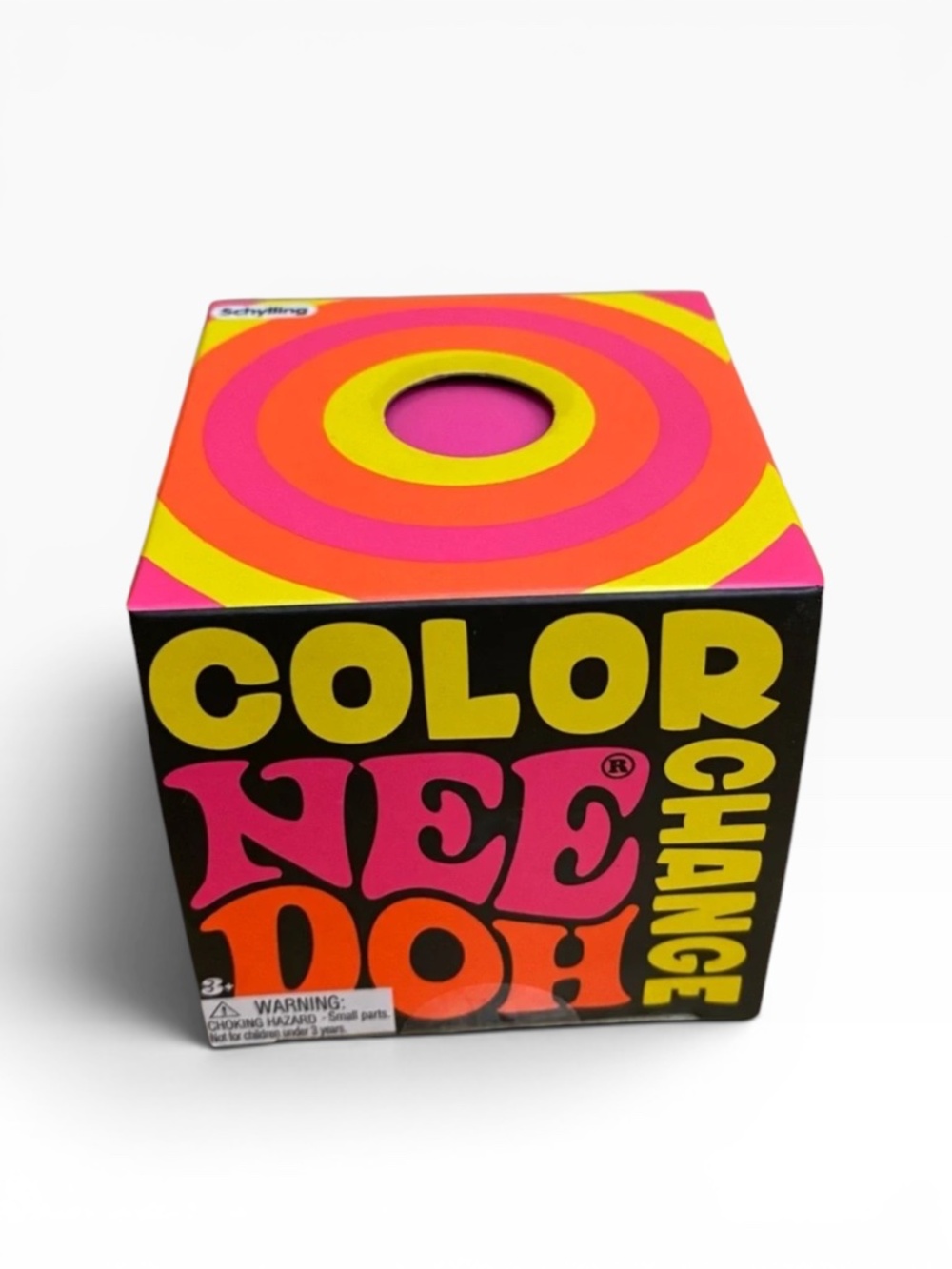 NeeDoh Schylling Color Change Viral Squishy Stress Toy Pink - NIB
